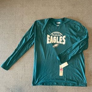 Men’s Long Sleeve - XL - NEW w/Tags Philadelphia Eagles logo shirt - Go Birds!